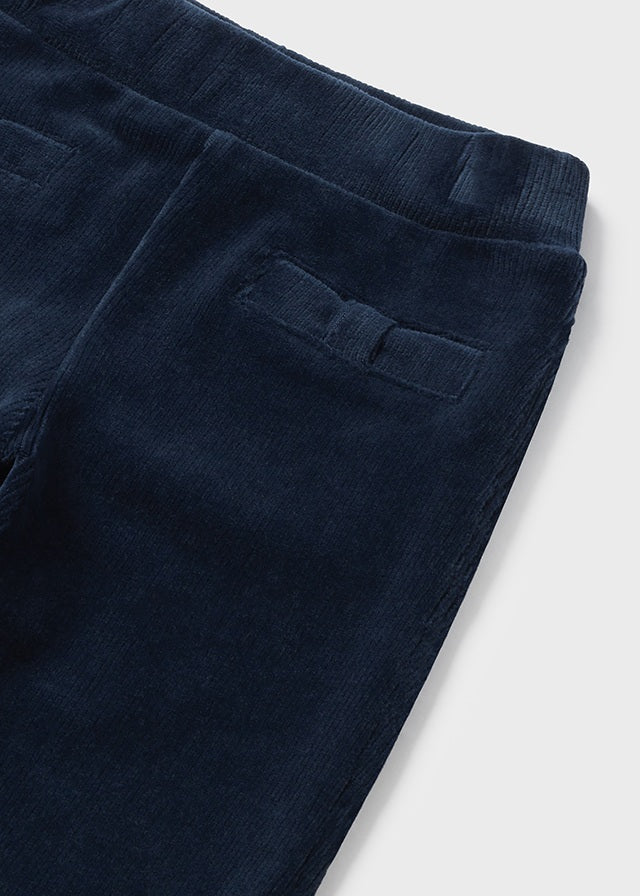 Navy Corded Pants