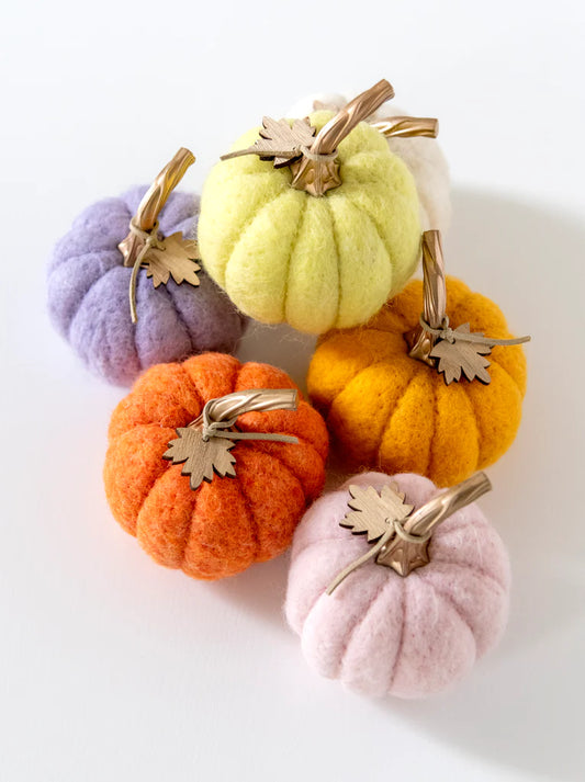 Wool Pumpkins - Shiraleah