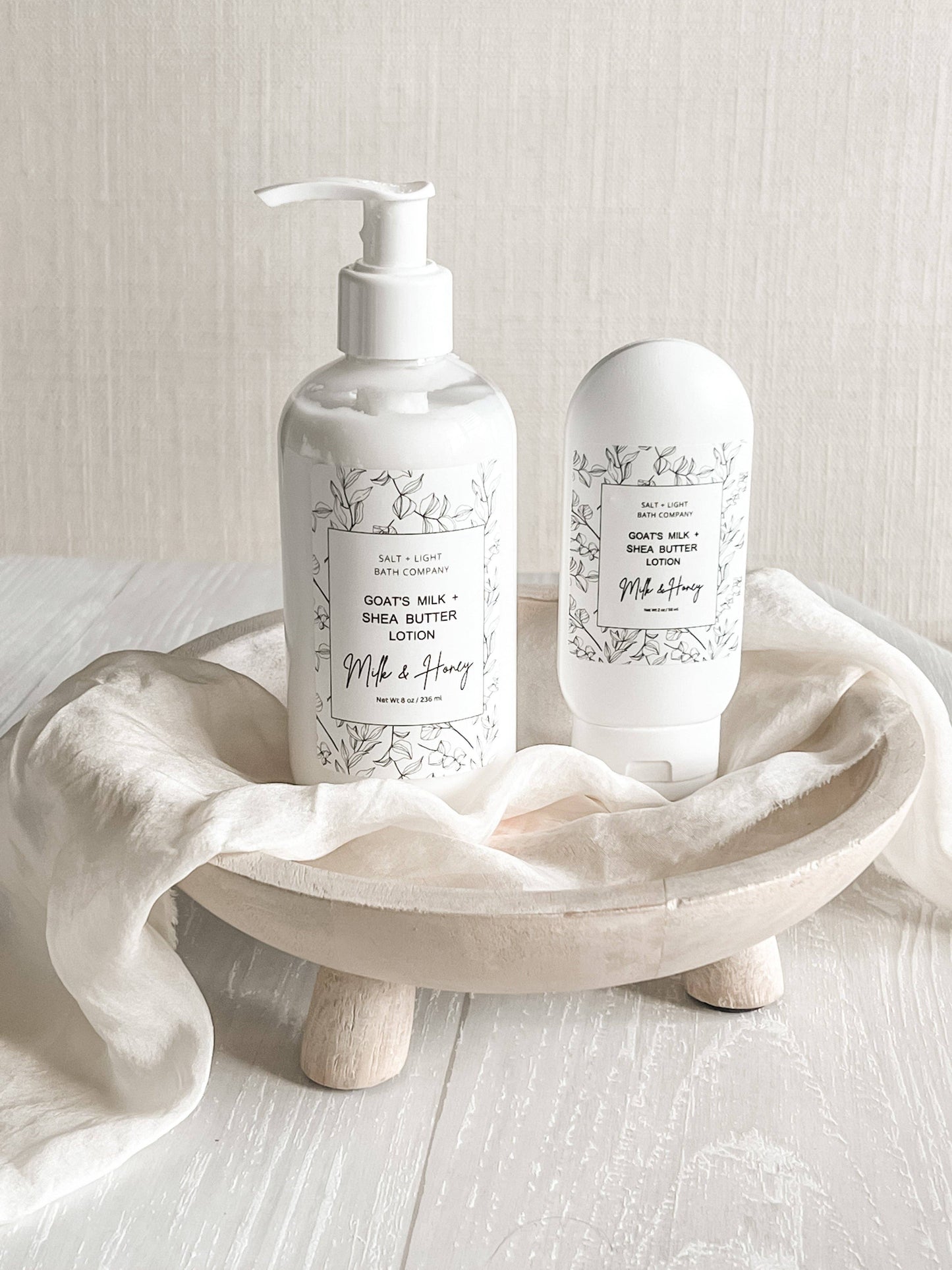 8 oz Milk + Honey Hand Lotion