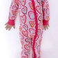 Pink Fur-Ever Valentine Zipper Romper - In My Jammers
