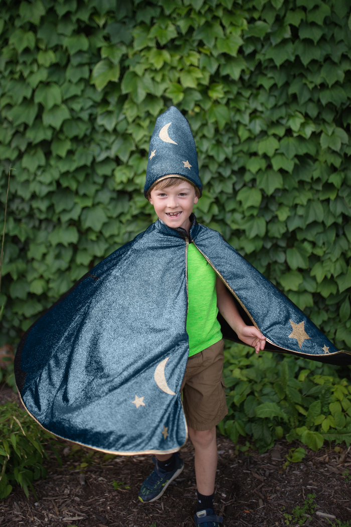 Starry Knight Wizard Cape & Hat - Great Pretenders