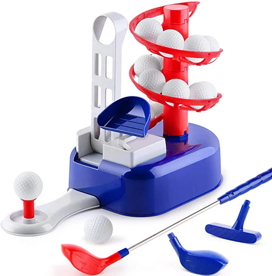 Training Golf Balls Club Equipment Indoor Outdoor Sport Toys Set - iplayilearn