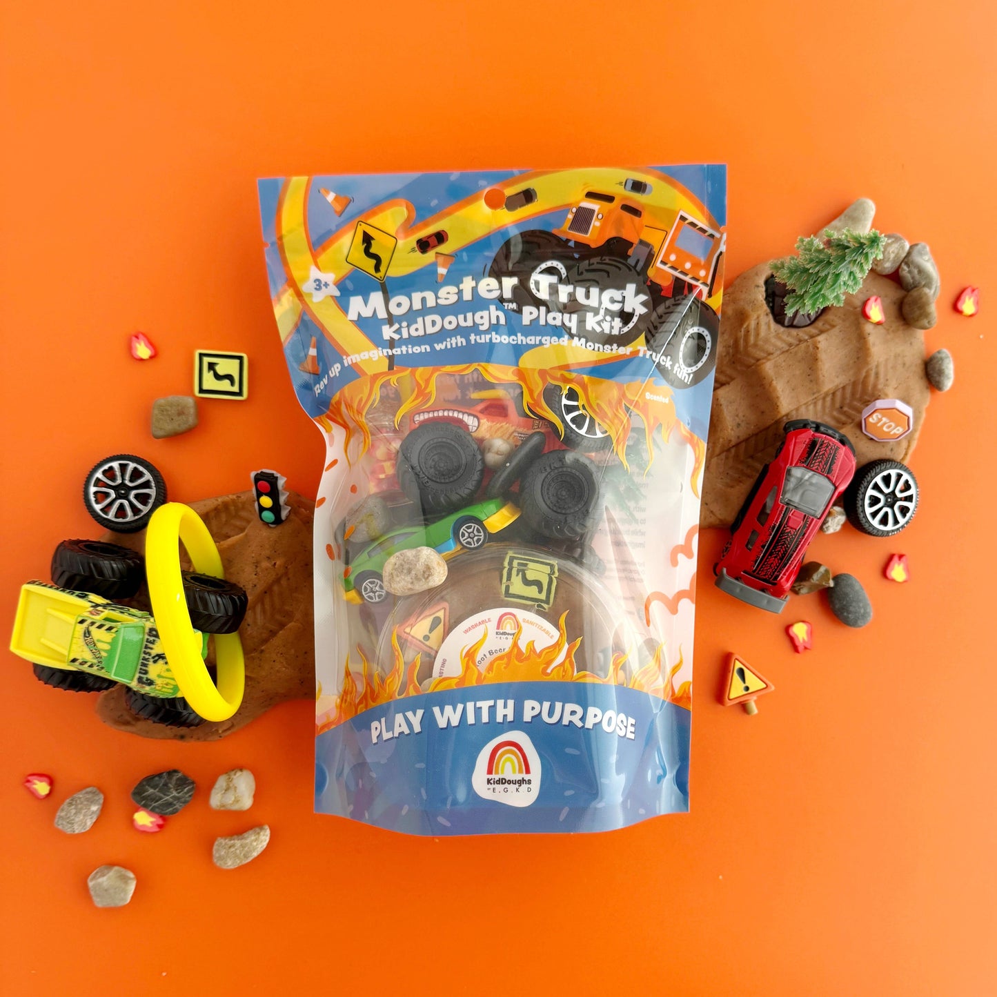 Monster Truck KidDough Play Kit - Baby Sweet Pea's Boutique