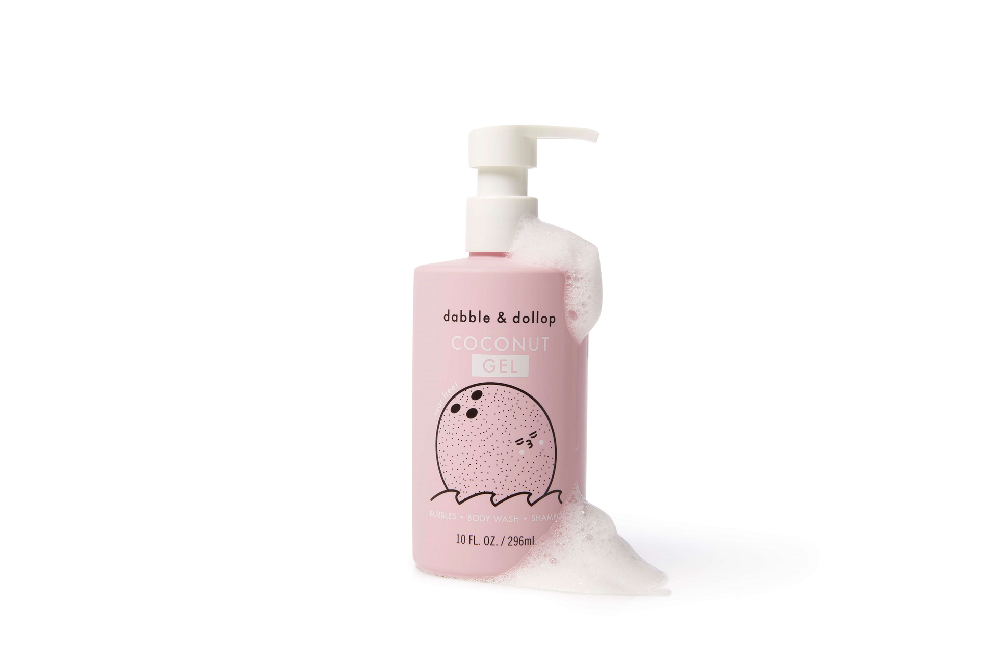 All-Natural Coconut Shampoo, Body Wash & Bubbles - Dabble & Dollop