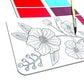 Scenic Hues: D.I.Y. Watercolor Art Kit - Flowers & Gardens ( - Ooly