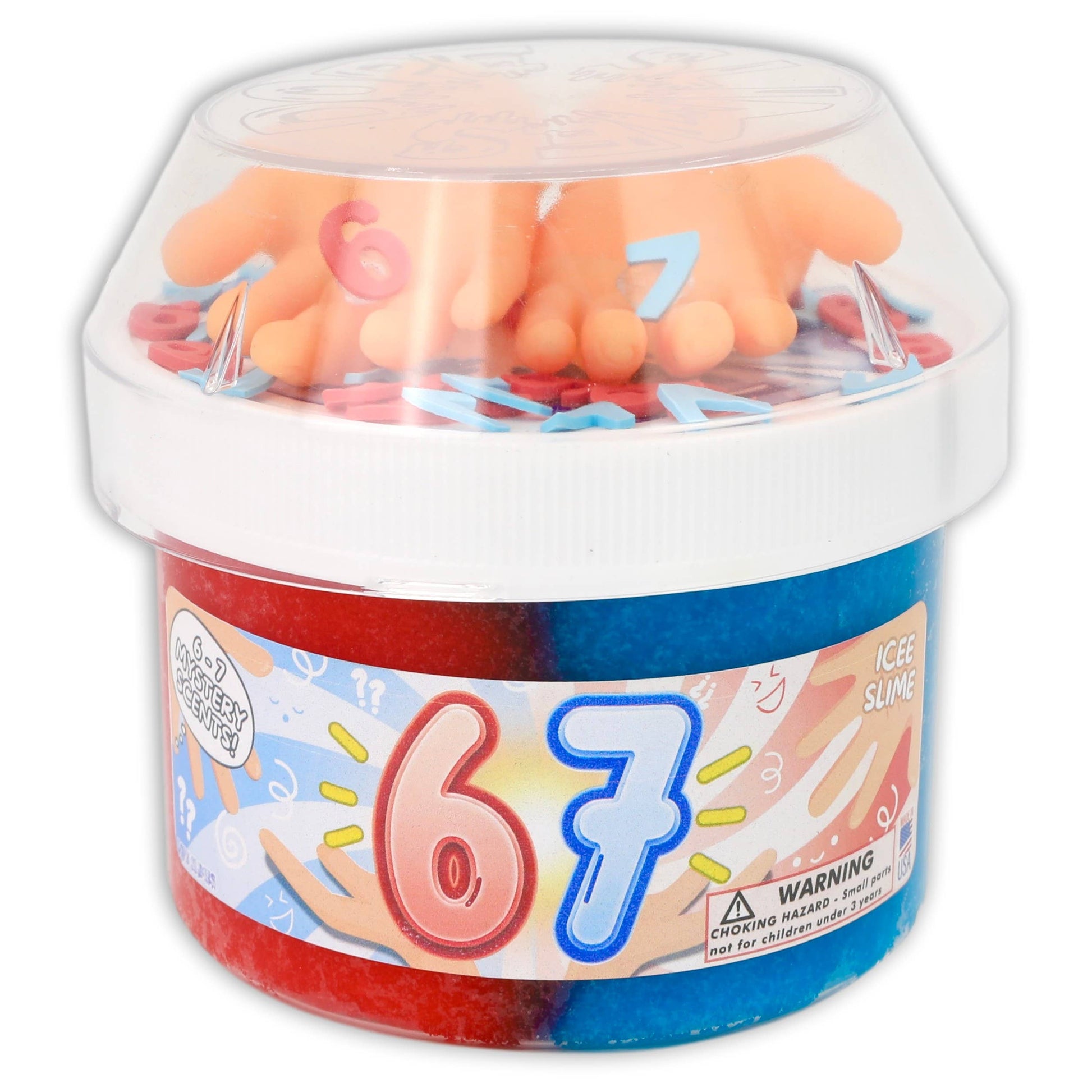 67 - Icee Textured Slime  - Baby Sweet Pea's Boutique