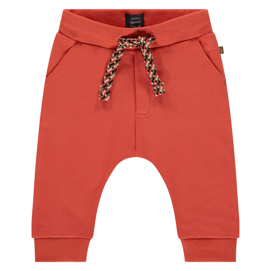 Red/Orange Organic Baby Pants