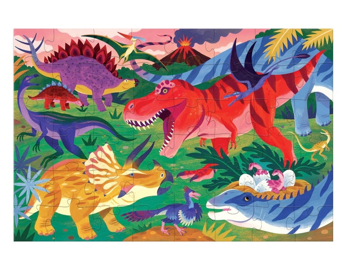 Mighty Dinosaurs 48 Piece Giant Floor Puzzle - Mudpuppy