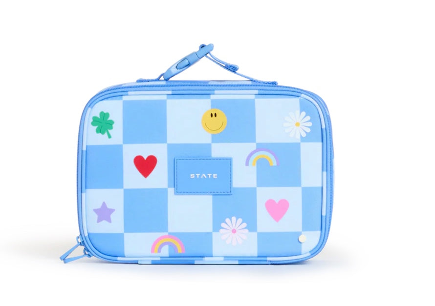 Rodgers Lunch Box-Charms Blue Check