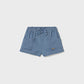 Bow Chambray Shorts