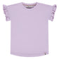 Lovely Lilac Ruffle Sleeve Tee