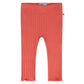 Coral Ribbed Leggings - Babyface