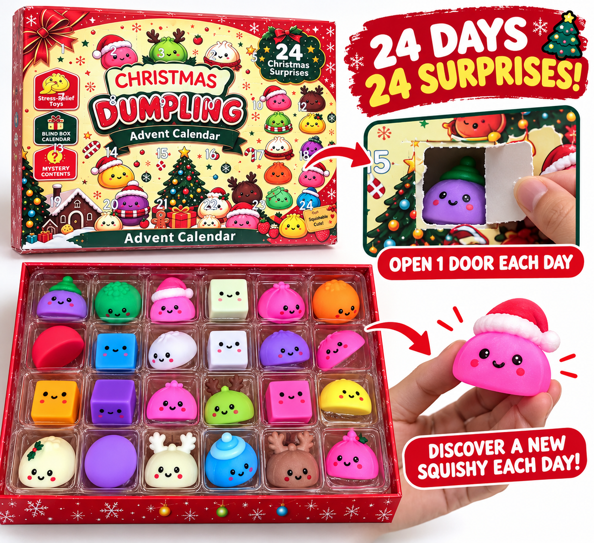 Christmas Dumpling Advent Calendar!