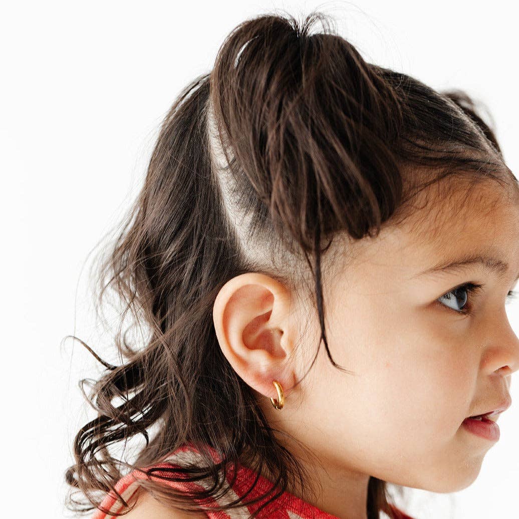 Endless Hoop: Gold / 8mm - Baby Sweet Pea's Boutique