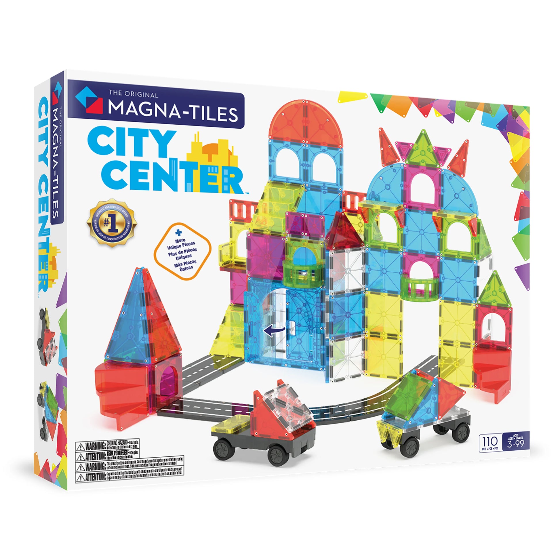 City Center™ 110 Piece Set - magnatiles