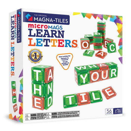 microMAGS   LEARN   Letters™   56   Piece   Set
