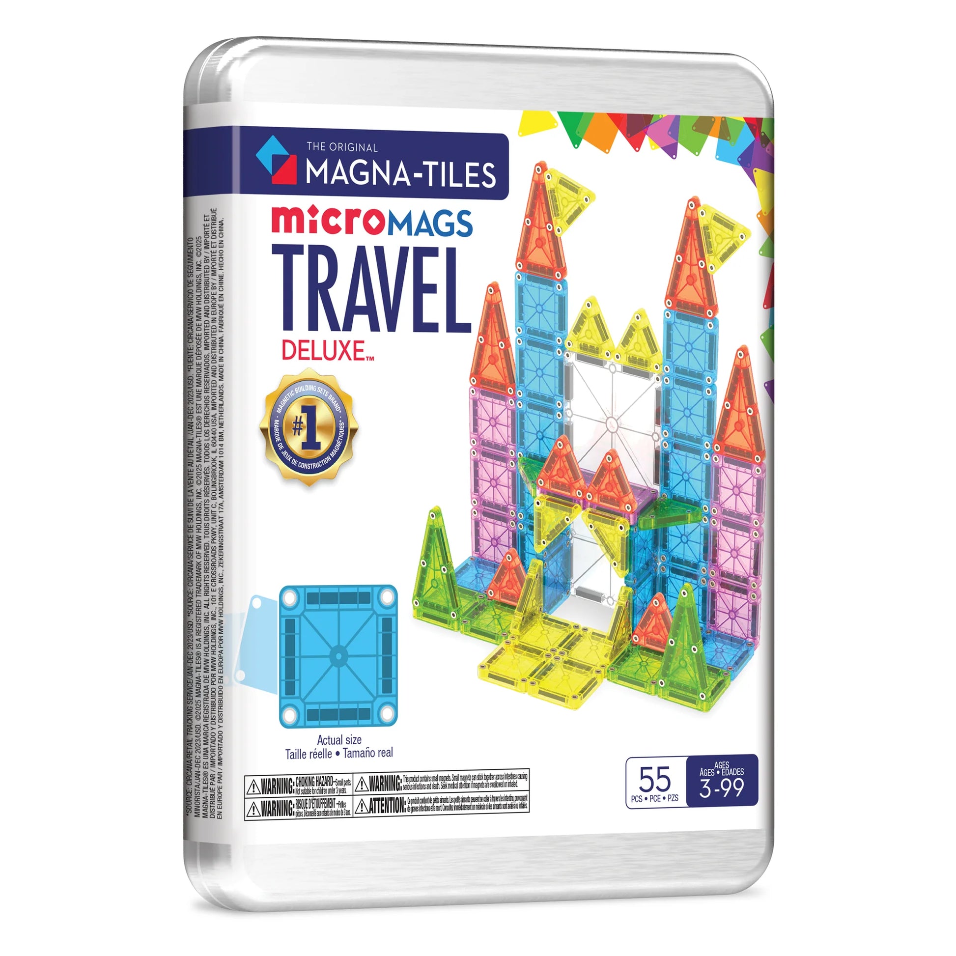 Travel   Set   Deluxe™   55   Piece   Set - magnatiles