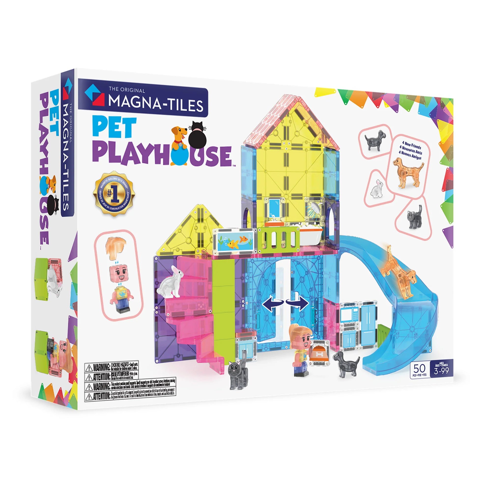 Pet   Playhouse™   50   Piece   Set - magnatiles