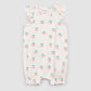 Cherries on Ivory Ruffled Playsuit