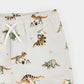 Beach Dinos Print on Beige Swim Trunks - Petit Lem