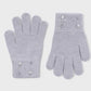 Girl Pearl Gloves- Grey - Mayoral