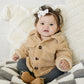 Sherpa Shacket- Oatmeal - Mebie Baby