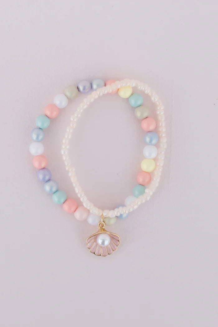 Boutique Pastel Shell Bracelet