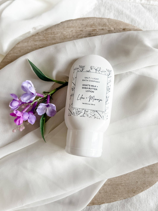 2 oz Lilac + Mimosa Hand Lotion