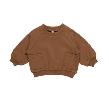 Pocket Sweatshirt || Cinnamon