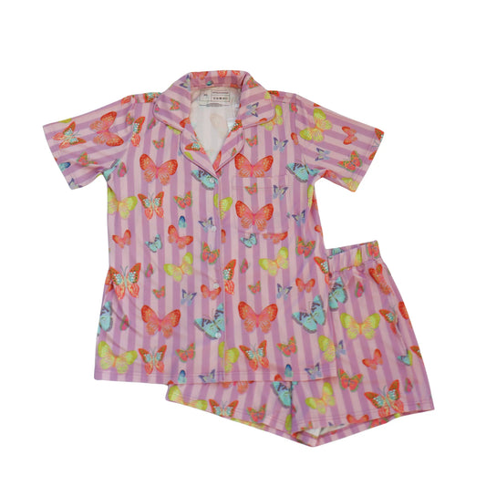 Hollis Baker Ruffle Butterfly Pajamas - Baby Sweet Pea's Boutique