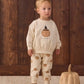 Relaxed Fleece Sweatpants- Pumpkins