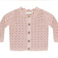 Knit Cardigan Pink