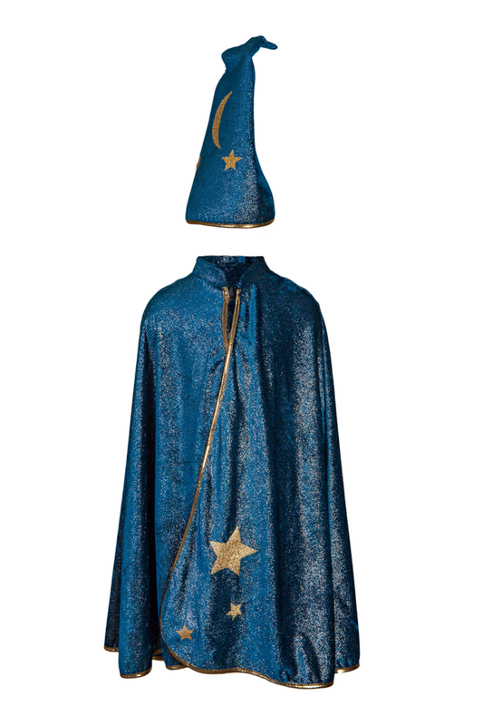 Starry Knight Wizard Cape & Hat - Great Pretenders