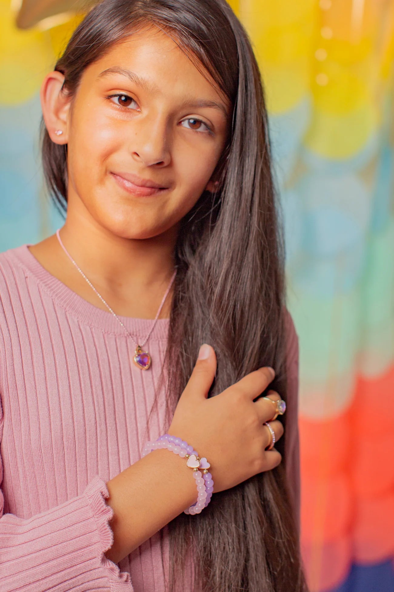 Boutique Chic With all My Heart Bracelet - Great Pretenders