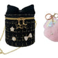 Tiny Mini Fashion Bag with Keychain, Good Day