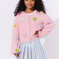 3D Rainbow Daisy Cardigan - Lola and the Boys