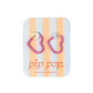 Enamel Heart Hoop - Pip Pop Post