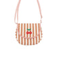 Stripy Cherry Scallop Bag