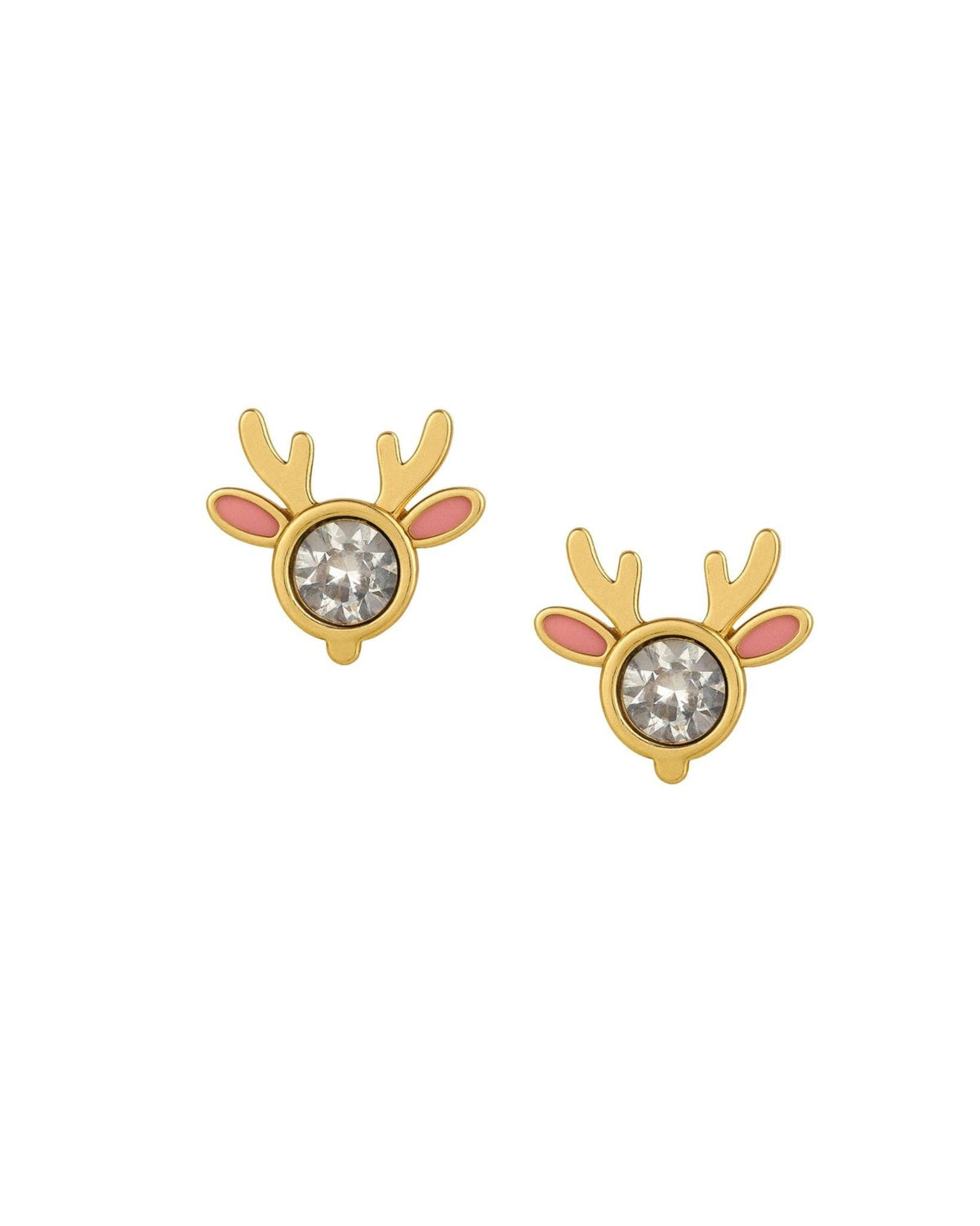 Screwback Stud Earrings - Reindeer