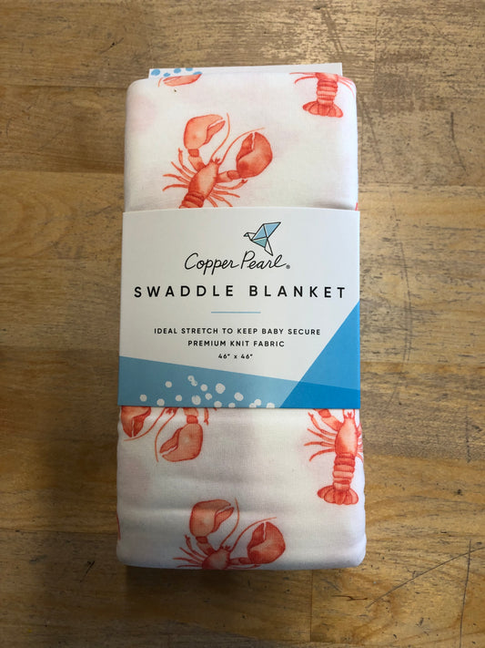 Knit Swaddle Blanket- Maine