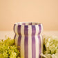 Paddywax Cabana Waikiki Waters Striped Ceramic Candle 6.5oz