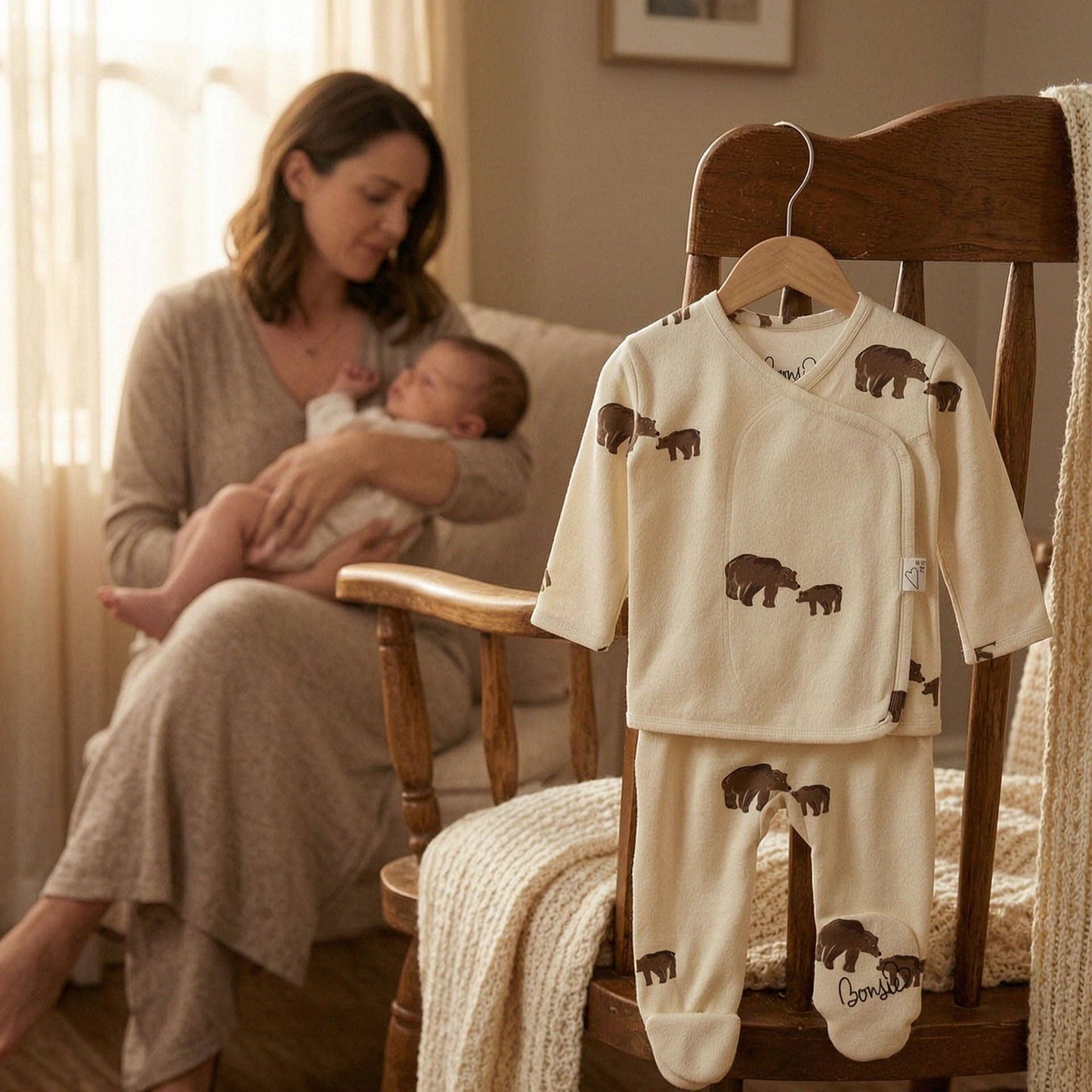 Footie - Mama Bear