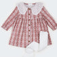 Jazzberry Gingham Dress Set - Petit Lem