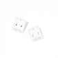 Screwback Stud Earrings - Peppermint Twist