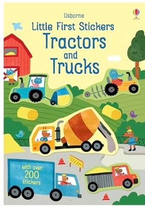 Little First Stickers Tractors and Trucks - Usborne