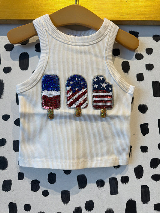 Icy Bomb Pop Tank - Lola and the Boys