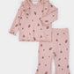 Little Apples Print on Flared Legging Set