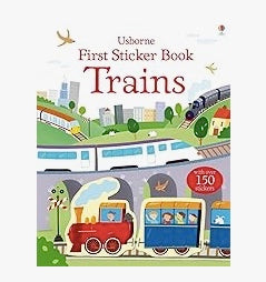 First Sticker Book Trains