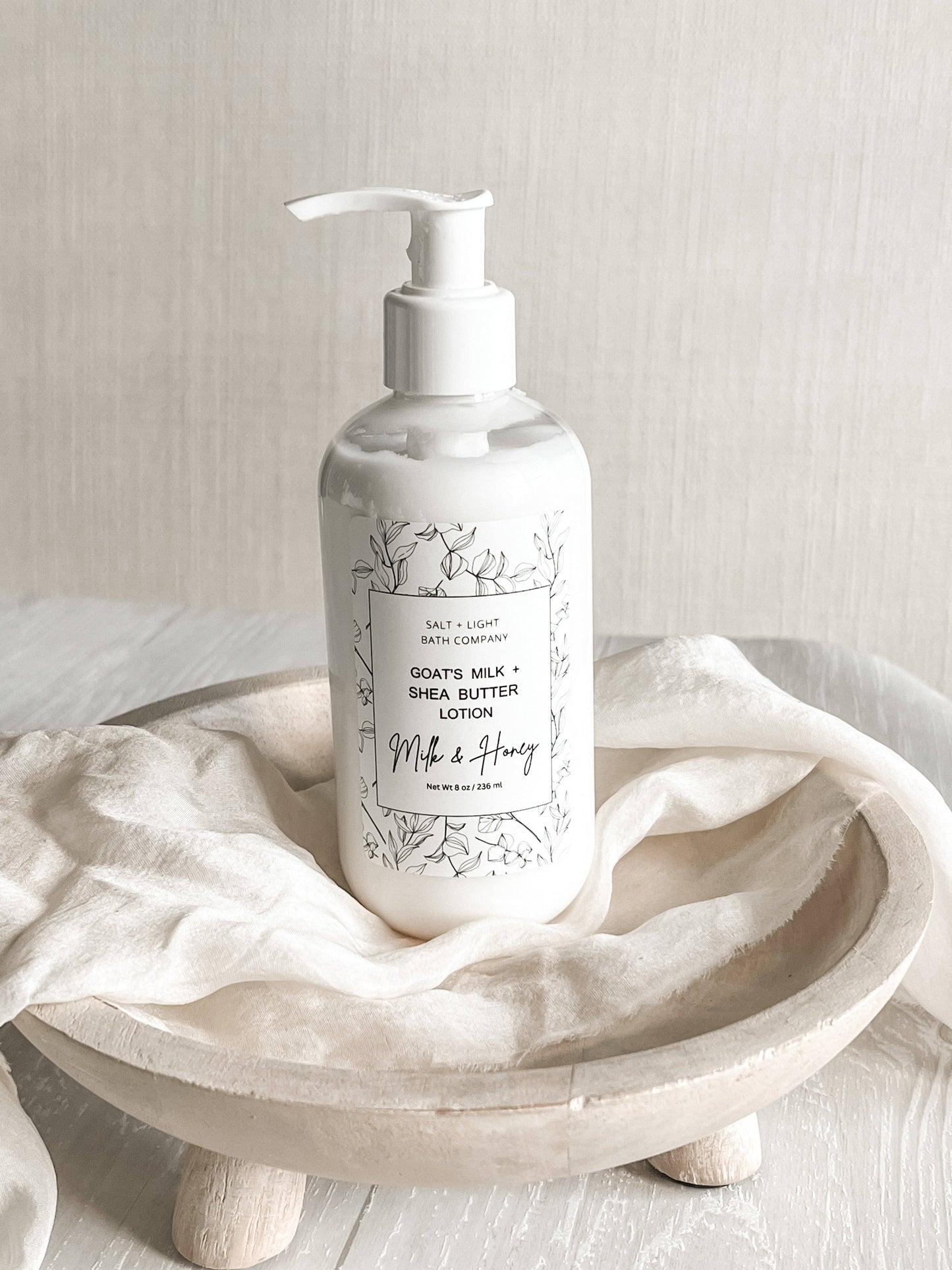 8 oz Milk + Honey Hand Lotion
