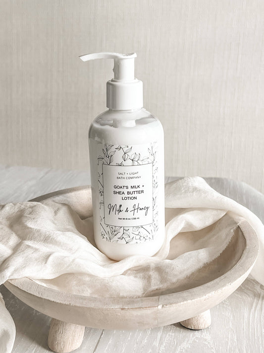 8 oz Milk + Honey Hand Lotion